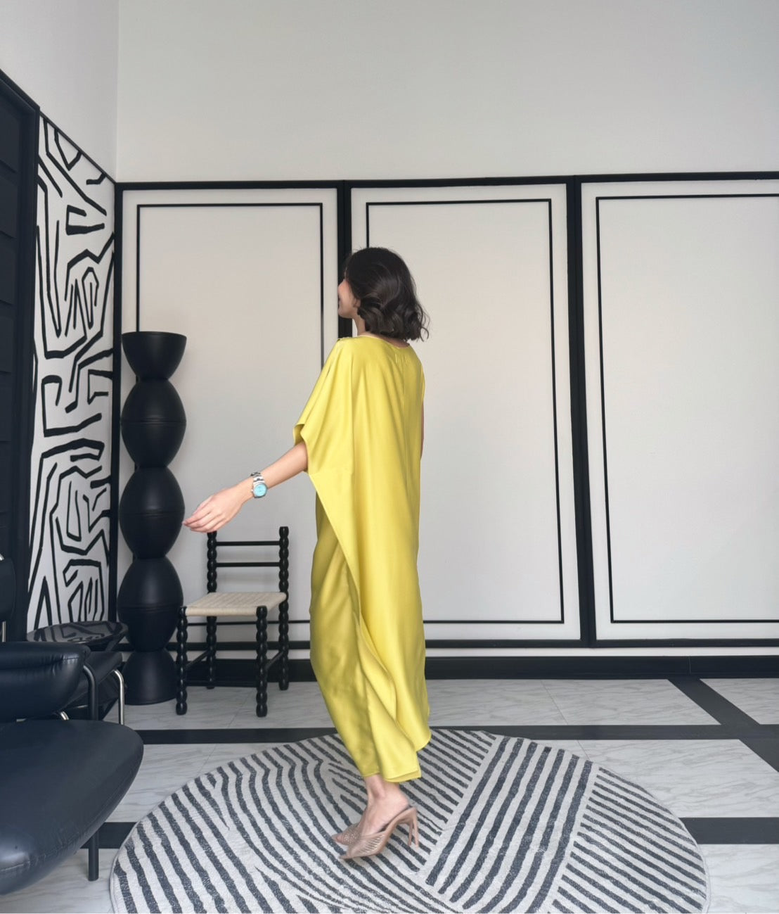 Agatha Silk Dress