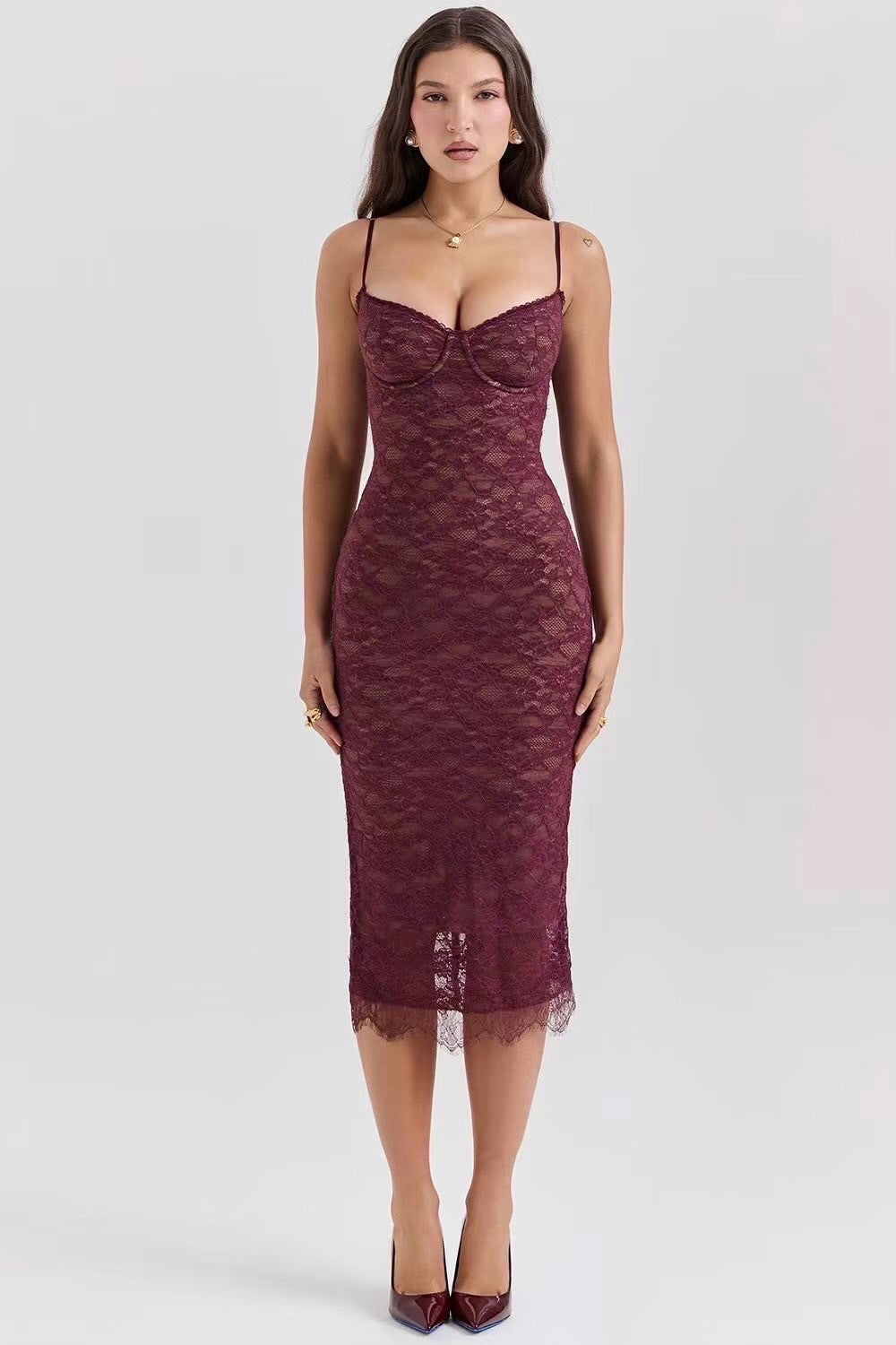Sage Midi Dress