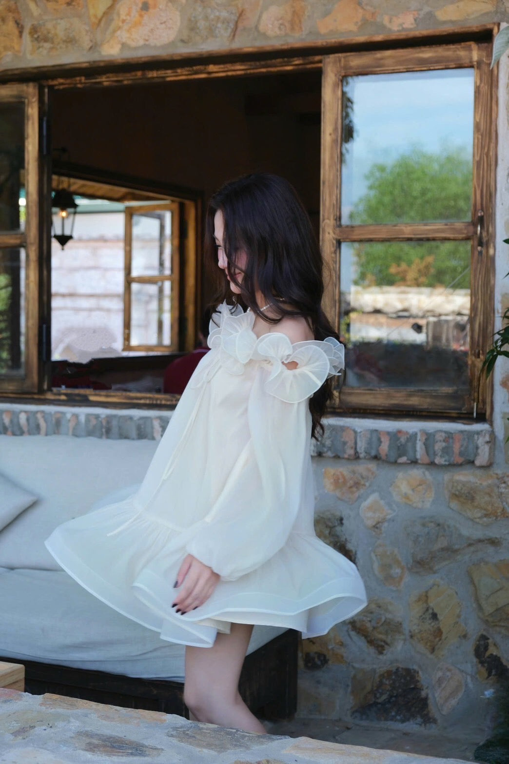 juliana mini dress Juliana Puff Sleeve Mini Dress Rebecca Vallance
